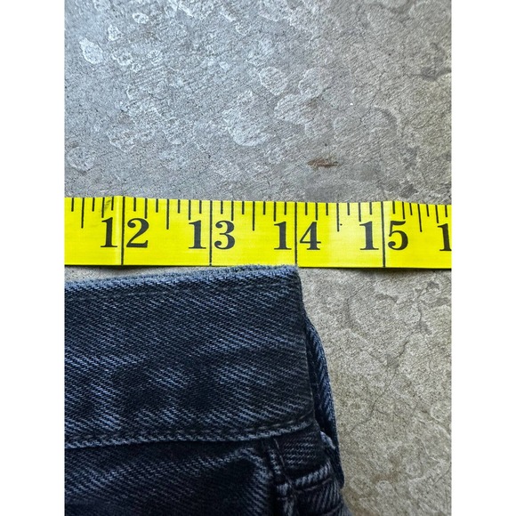 Vtg Women's Levi's 501 Jeans Made in USA Black Button Fly - Picture 15 of 16